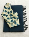 Tew Chanderi Model Kalamkari Ekkat Print Saree Exporters In India